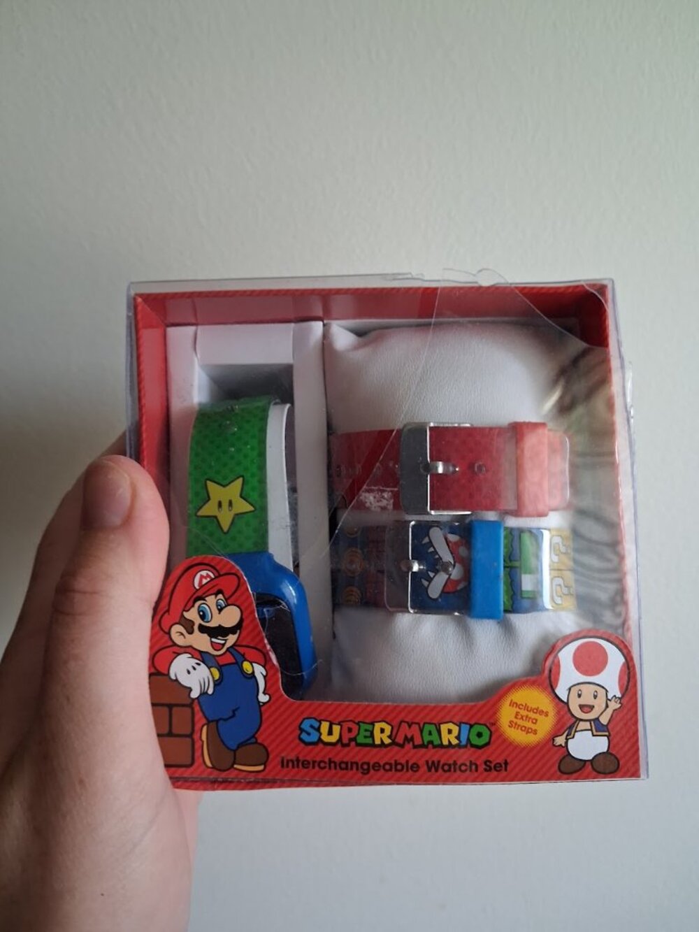 Super Mario Interchangeable watch set